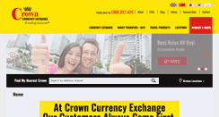 Desktop Screenshot of crowncurrency.com.au